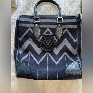 Louis Vuitton Cabas Vail wool & leather tote